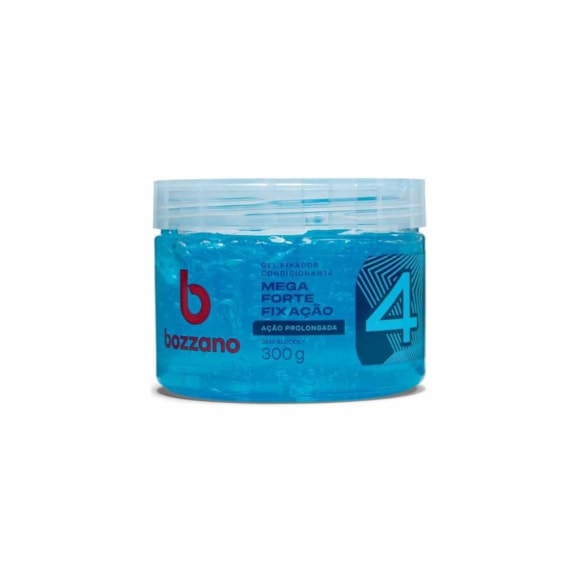 Gel Fixador Bozzano Fator 4 - Mega Forte 300G