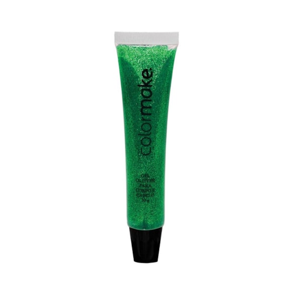 Gel Glitter Colormake Bisnaga Verde 30g