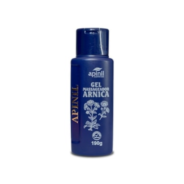 Gel Para Massagem Natudepill Apinil Arnica Azul 190gr