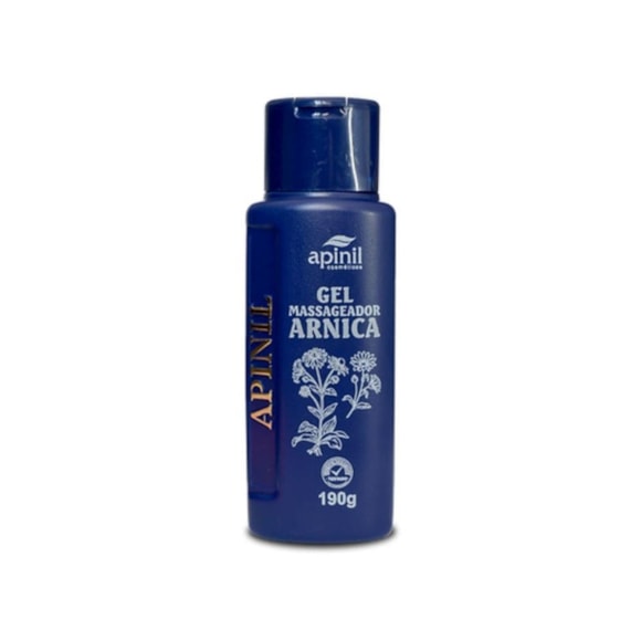 Gel Para Massagem Natudepill Apinil Arnica Azul 190gr