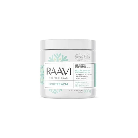 Gel Redutor Raavi Crioterápico 500g