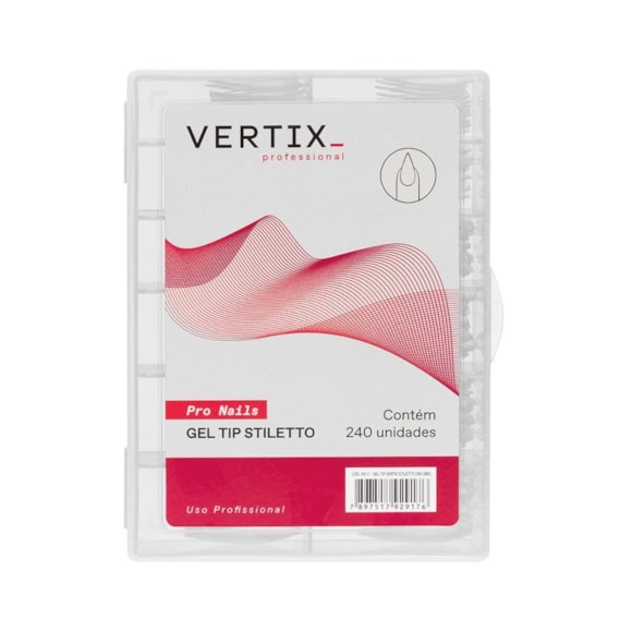 Gel Tip Vertix Stilletto 240un