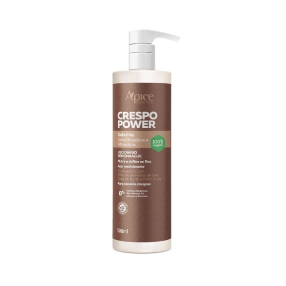 Gelatina Apice Ativadora E Umidificadora Crespo Power 500ml