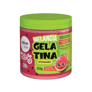 Gelatina Ativadora Salon Line Kids #TDC Melancia 550g