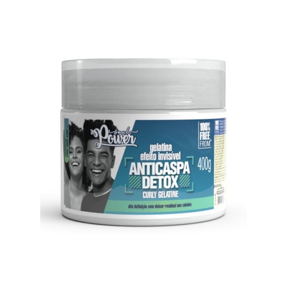 Gelatina Beauty Color Efeito Invisível Anticaspa Detox Soul Power 400g