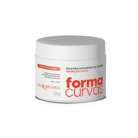 Gelatina Capilar Acquaflora Ativador Cachos 500gr
