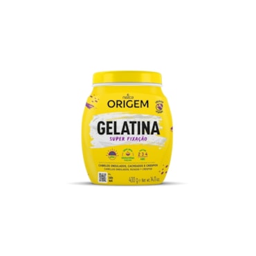 Gelatina Capilar Nazca Origem Super Fixação 400gr