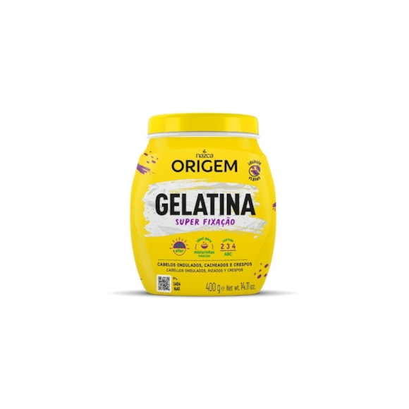 Gelatina Capilar Nazca Origem Super Fixação 400gr