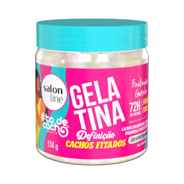 Gelatina Capilar Salon Line #Todecacho Condicionador Definição Cachos Fitados 550g