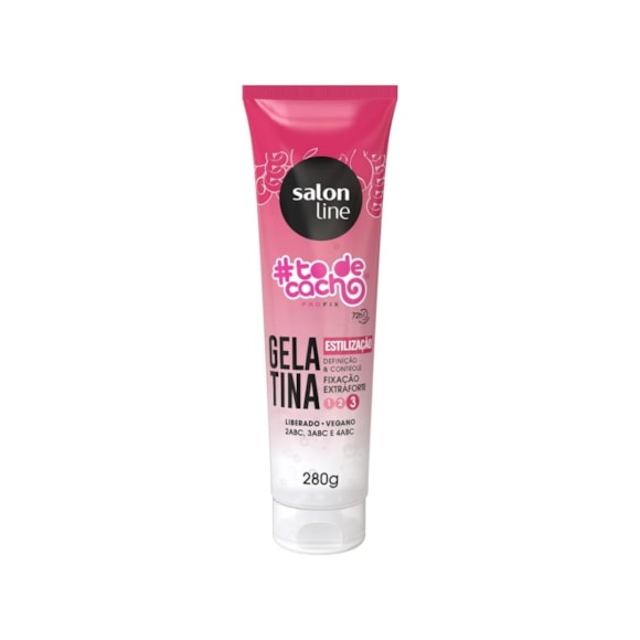 Gelatina Capilar Salon Line #Todecacho Estilização Fixação Extra Forte 280gr