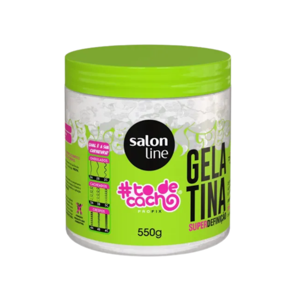 Gelatina Capilar Salon Line #Todecacho Super Definição 550g