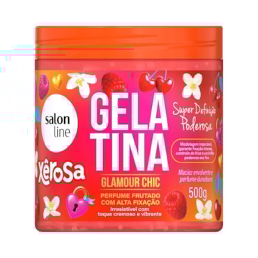 Gelatina Capilar Salon Line Xêrosa 500g