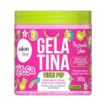 Gelatina Capilar Salon Line Xêrosa Vibes Pop 500g