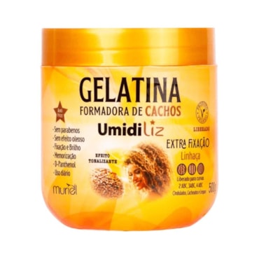 Gelatina Capilar Umidiliz Extra Ficação 500g
