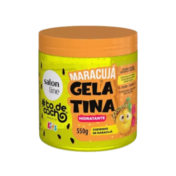 Gelatina Salon Line Maracujá Kids Hidratante #todecacho 550g