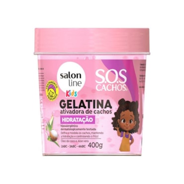 Gelatina Salon Line Sos Hidratação Kids 400gr