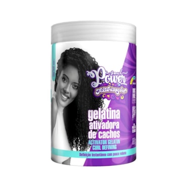 Gelatina Soul Power Ativadora De Cachos Texturizações 800g