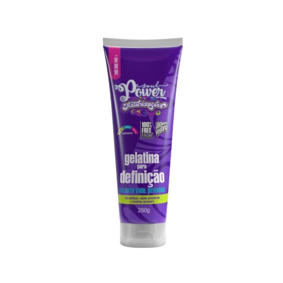 Gelatina Soul Power Definição Texturizações Gelatina Curl 280g