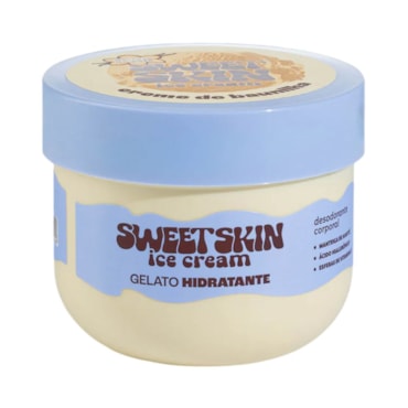 Gelato Hidratante Dailus Sweet Skin Creme de Baunilha 200ml