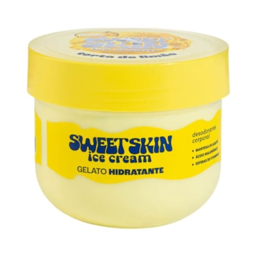 Gelato Hidratante Dailus Sweet Skin Torta de Limão 200ml