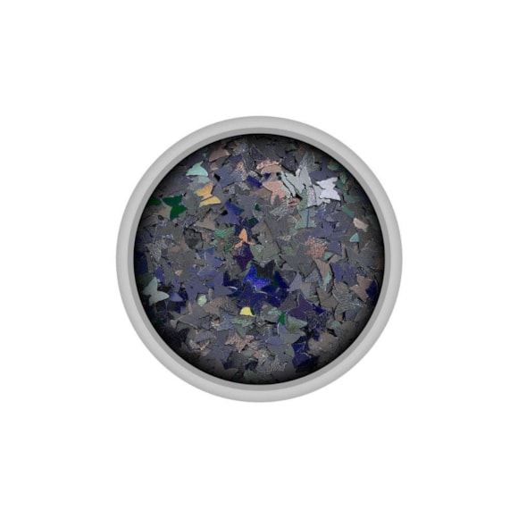 Glitter Colormake Shine Borboleta Preto 2g
