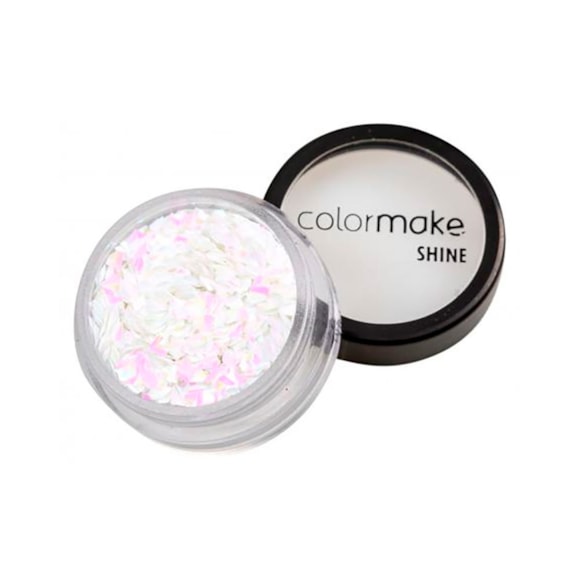 Glitter Colormake Shine Diamante 3D Pérola/Vermelho