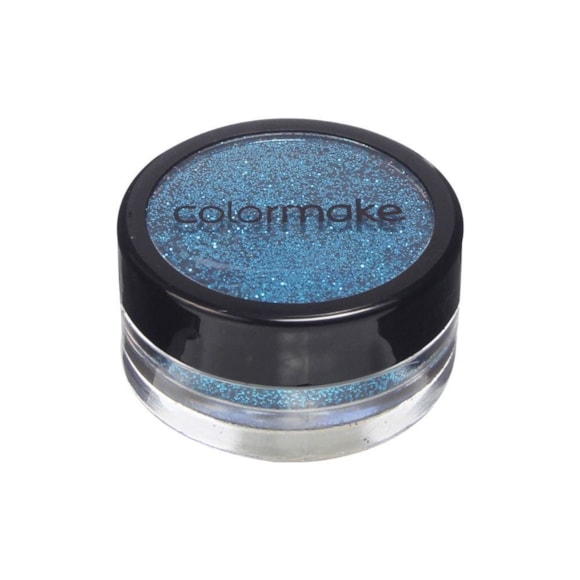 Glitter Em Pó Para Unhas Colormake Azul Claro 4G