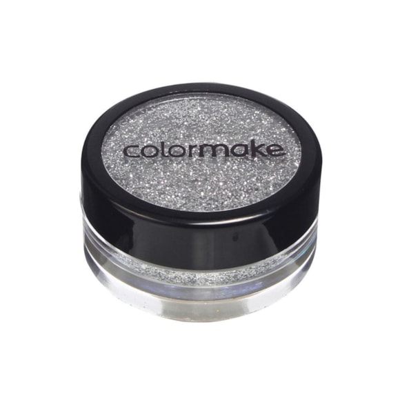 Glitter Em Po Para Unhas Colormake Prata 4G
