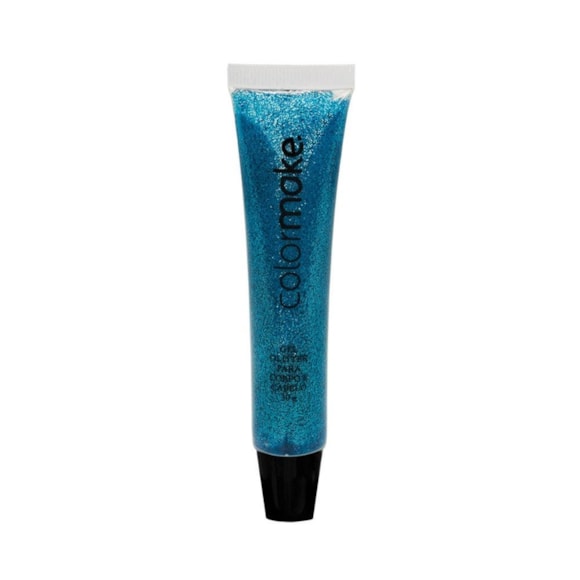 Glitter Gel Colormake Bisnaga 30g Azul