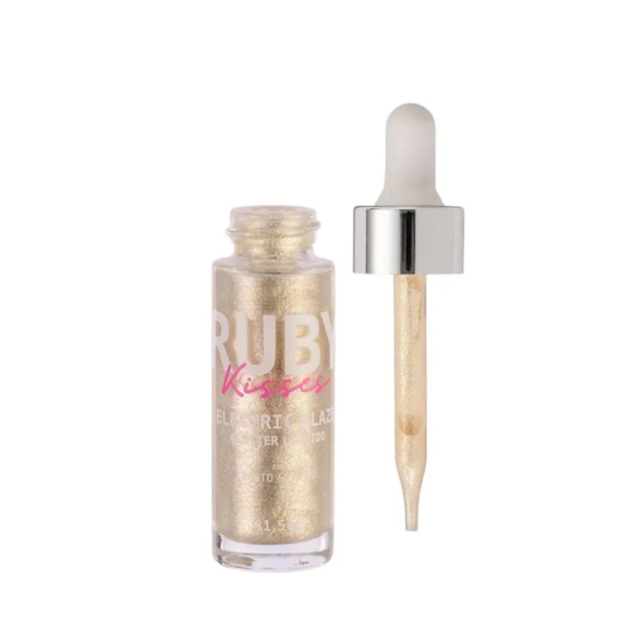 Glitter Líquido Ruby Kisses Electric Glaze Champagne 11,5ml?
