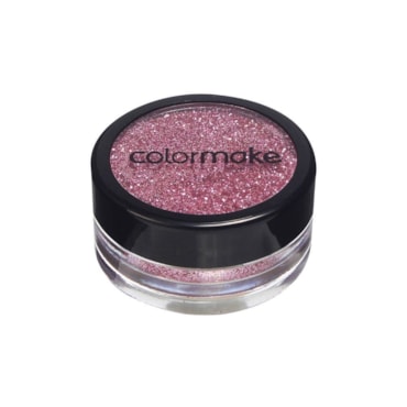 Glitter Maquiagem Colormake Pó Rosa 4g
