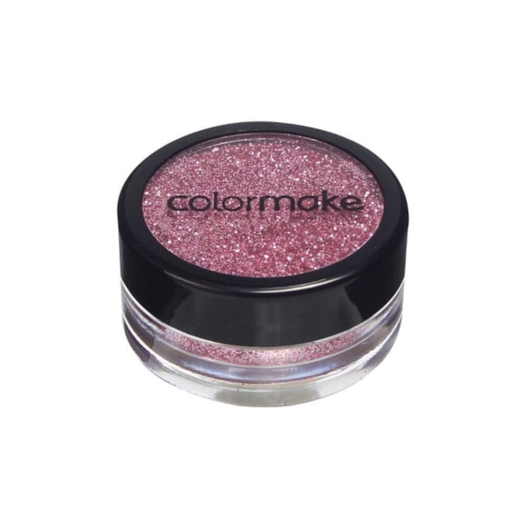 Glitter Maquiagem Colormake Pó Rosa 4g