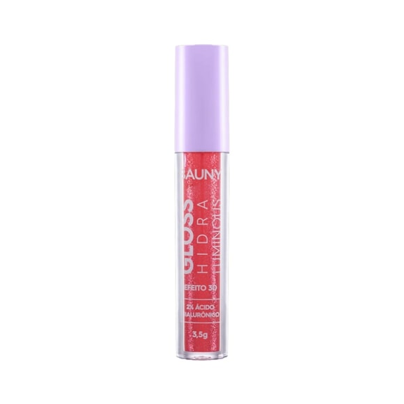 Gloss Labial Bauny Hidra Luminous Peach Glow