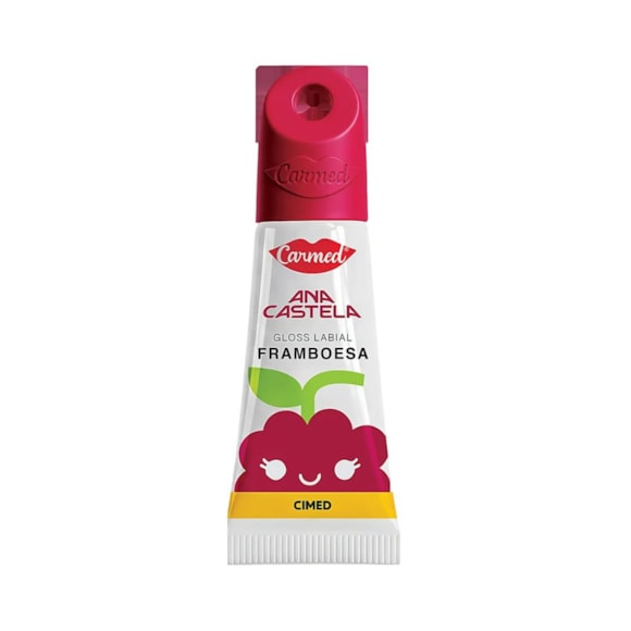 Gloss Labial Carmed Ana Castela - Framboesa 5g