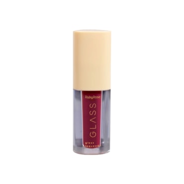 Gloss Labial Laqueado Glass Ruby Rose
