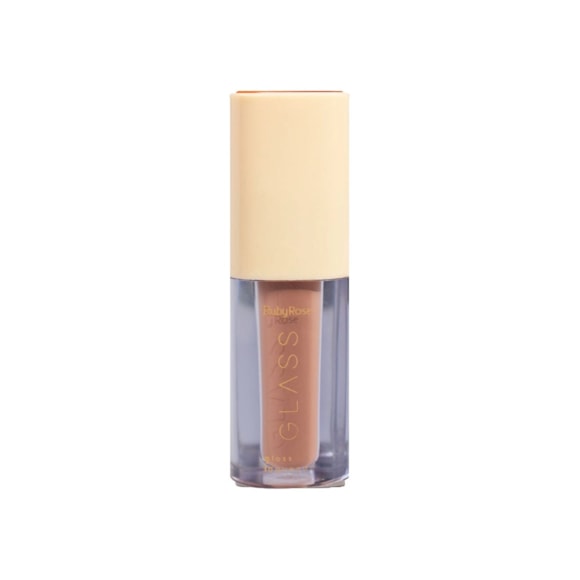 Gloss Labial Laqueado Glass Ruby Rose BG01