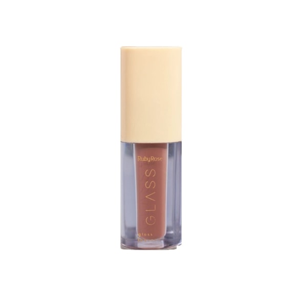 Gloss Labial Laqueado Glass Ruby Rose BG02