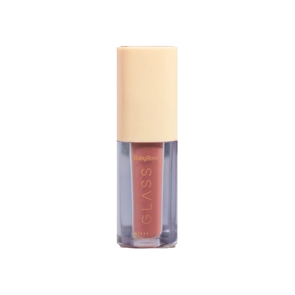Gloss Labial Laqueado Glass Ruby Rose BG03