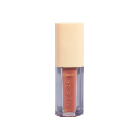 Gloss Labial Laqueado Glass Ruby Rose BG06