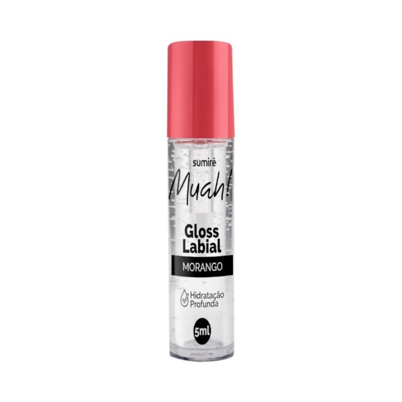 Gloss Labial Muah! de Morango