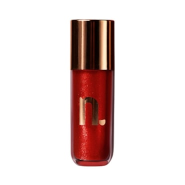 Gloss Labial Nina Make Up Glow Morango do Amor Gold Edition