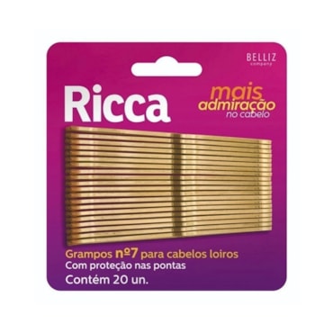 Grampo Ricca N.7 C/20 Loiro 343