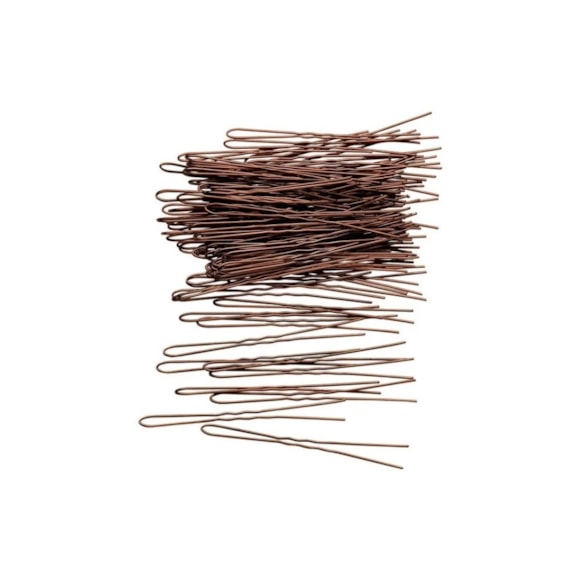 Grampo Santa Clara Invisível Loiro Com 100un