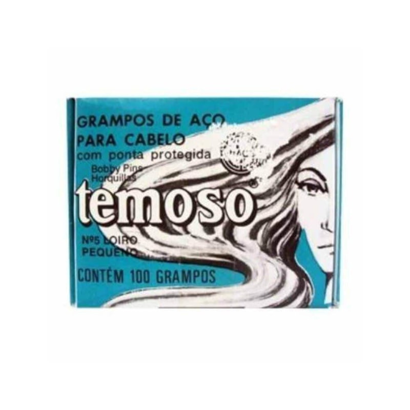 Grampos de Cabelo Teimoso Nº5 Loiro c/100un