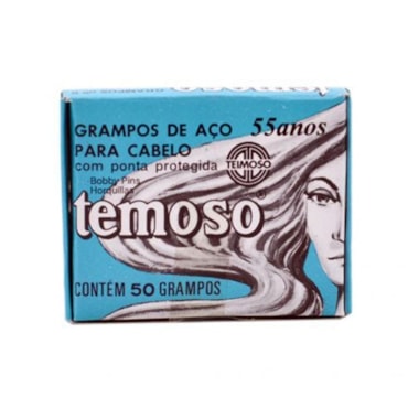 Grampos De Cabelo Temoso Nº5 Loiro c/50un