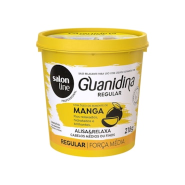 Guanidina Óleo Semente De Manga Alisa e Relaxa Salon Line