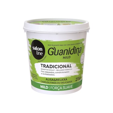Guanidina Tradicional Mild Alisa E Relaxa Salon Line 215G