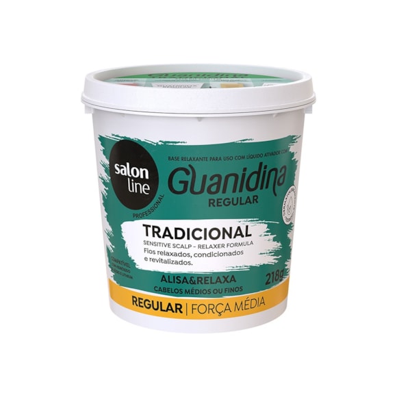 Guanidina Tradicional Mild Alisa E Relaxa Salon Line 218G