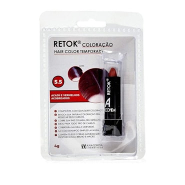 Hair Color Retok Anaconda Acaju