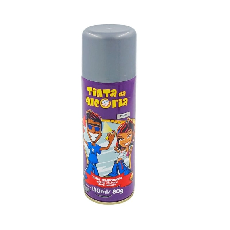 Hair Spray Alegria Prata 150ml